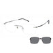 Charmant Pressure Mount TI16732 Eyeglasses