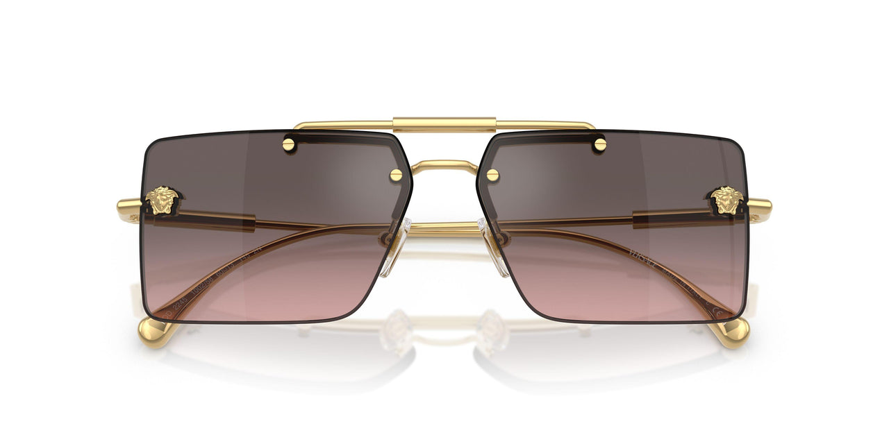 100258 - Gold - Pink Gradient Grey Flash Silver