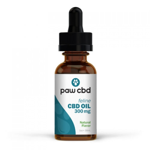 Paw CBD Oil Tincture Drops For Cats 300 Mg
