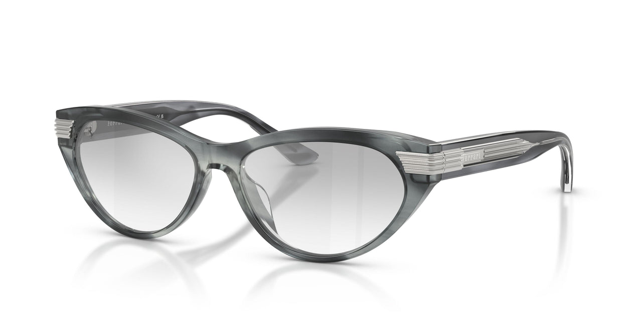 754/3G - Blue - Clear Mirror Gradient Grey
