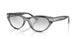 754/3G - Blue - Clear Mirror Gradient Grey