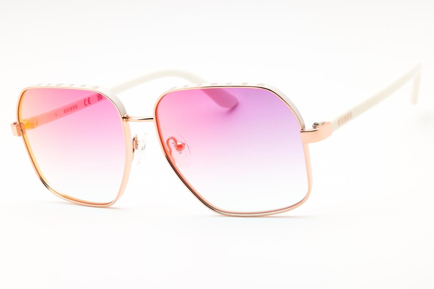 Guess Pink Aviator Sunglasses Guess Women main image 3