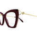 003 - Burgundy/Gold - Transparent