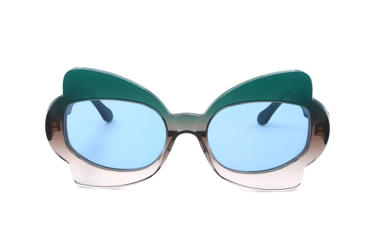 Marni MONUMENTALGATEGREENFADE Sunglasses