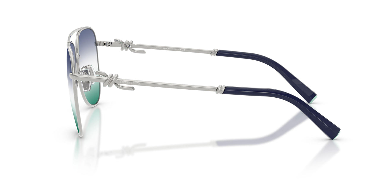 62312A - Silver - Green Blue Gradient
