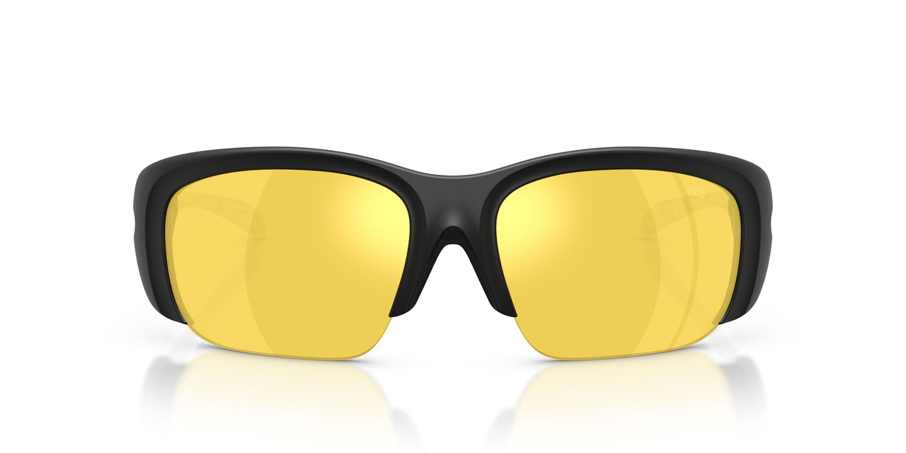 2002V9 - Black - Yellow Mirror Internal Silver