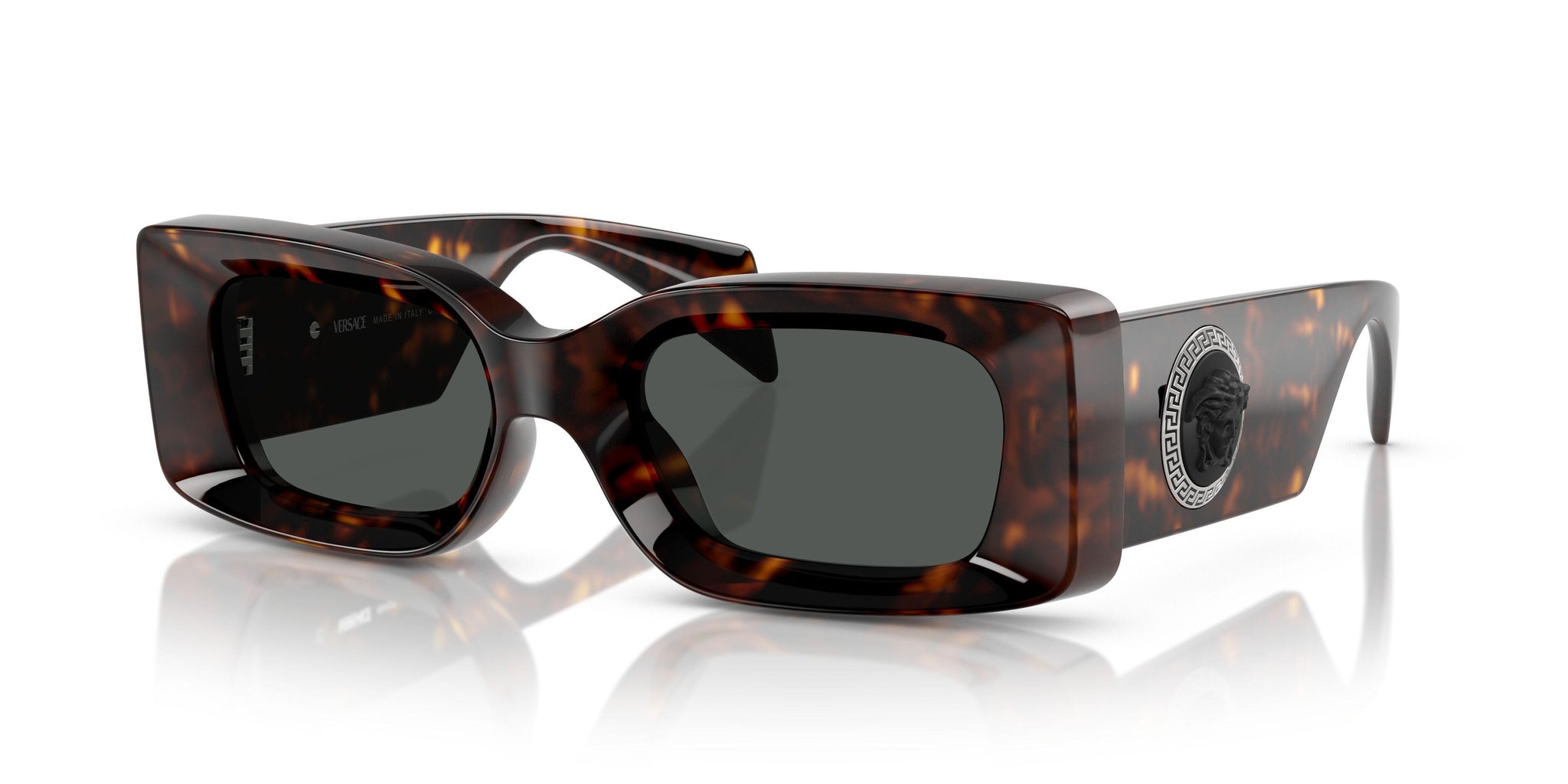 NWOT Versace Sunglasses MOD 4474-U 5491/73 52020 140 3N Dark Olive Dark Brown Versace 4474U Sunglasses main image 3