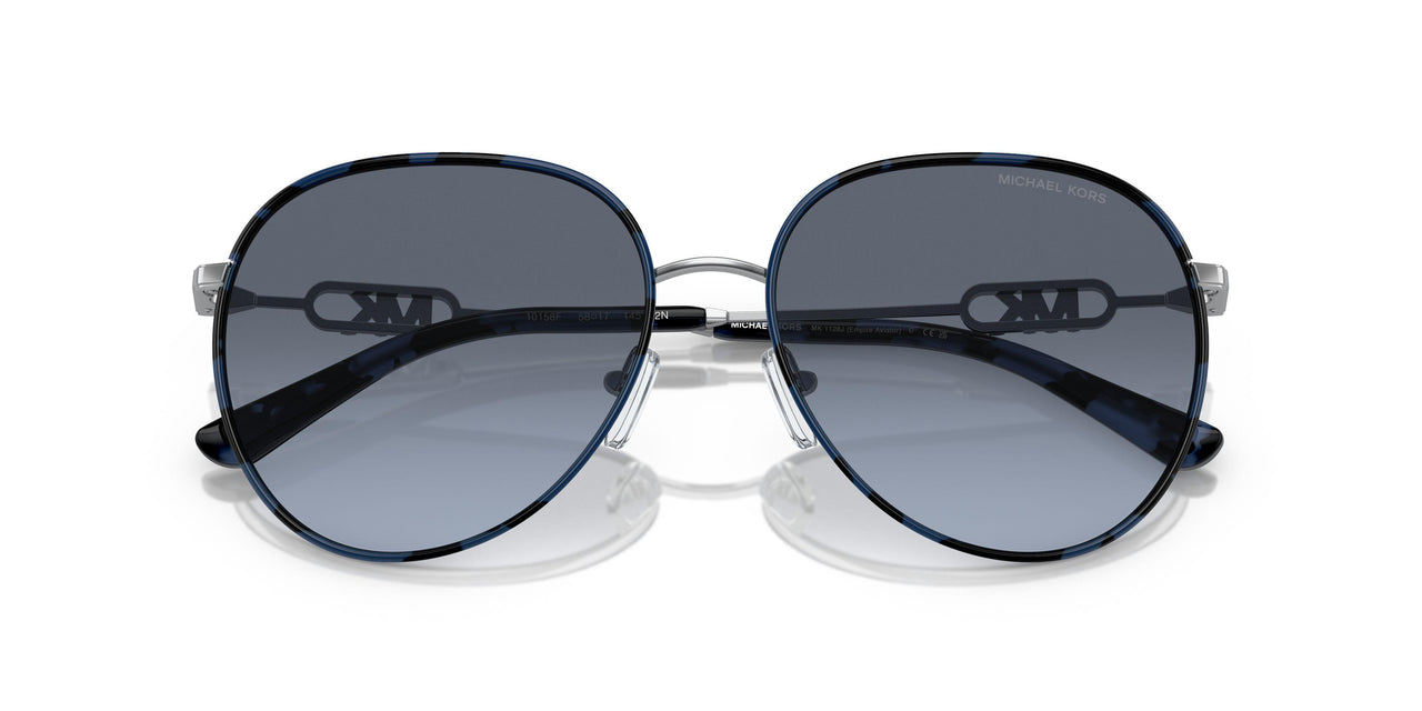10158F - Silver - Navy Gradient
