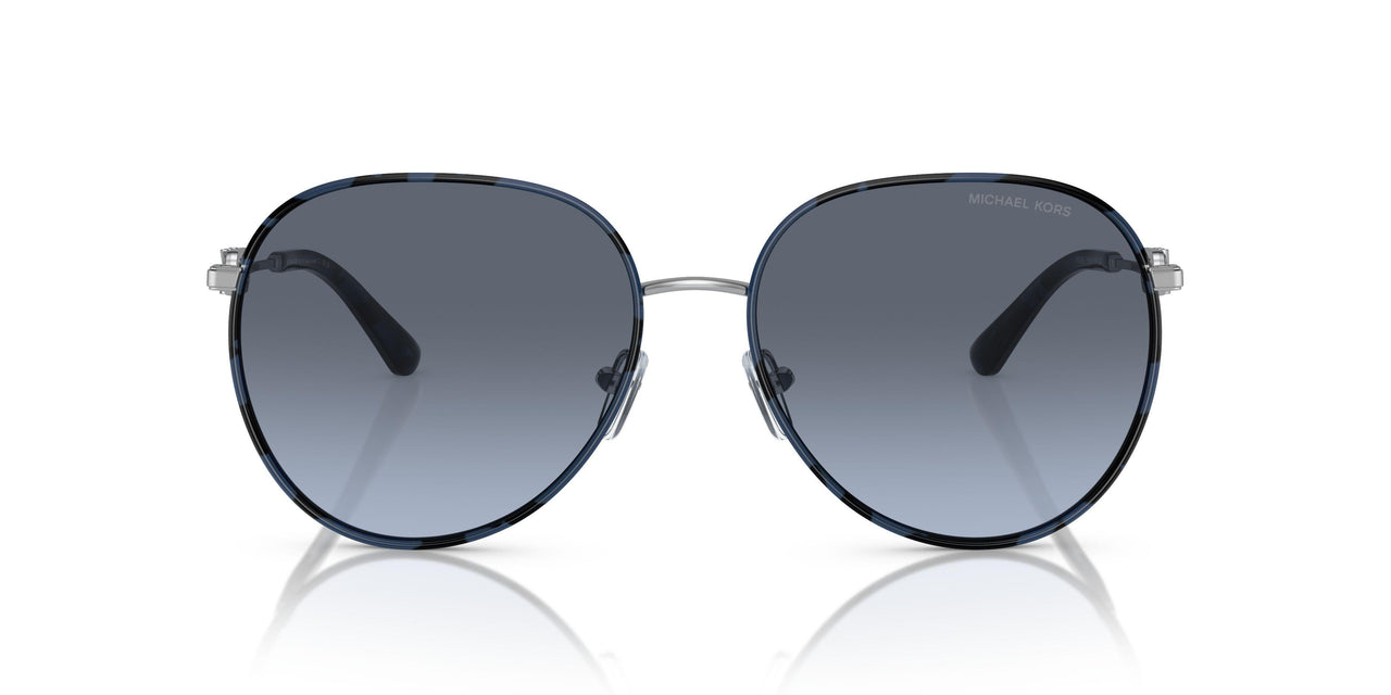 10158F - Silver - Navy Gradient