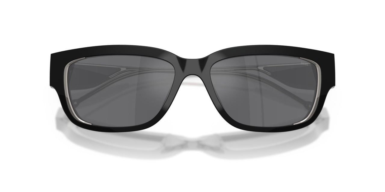 701/6G - Black - Grey Silver Mirror