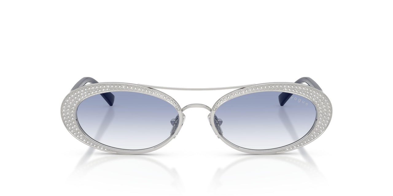 323/19 - Silver - Clear Gradient Blue