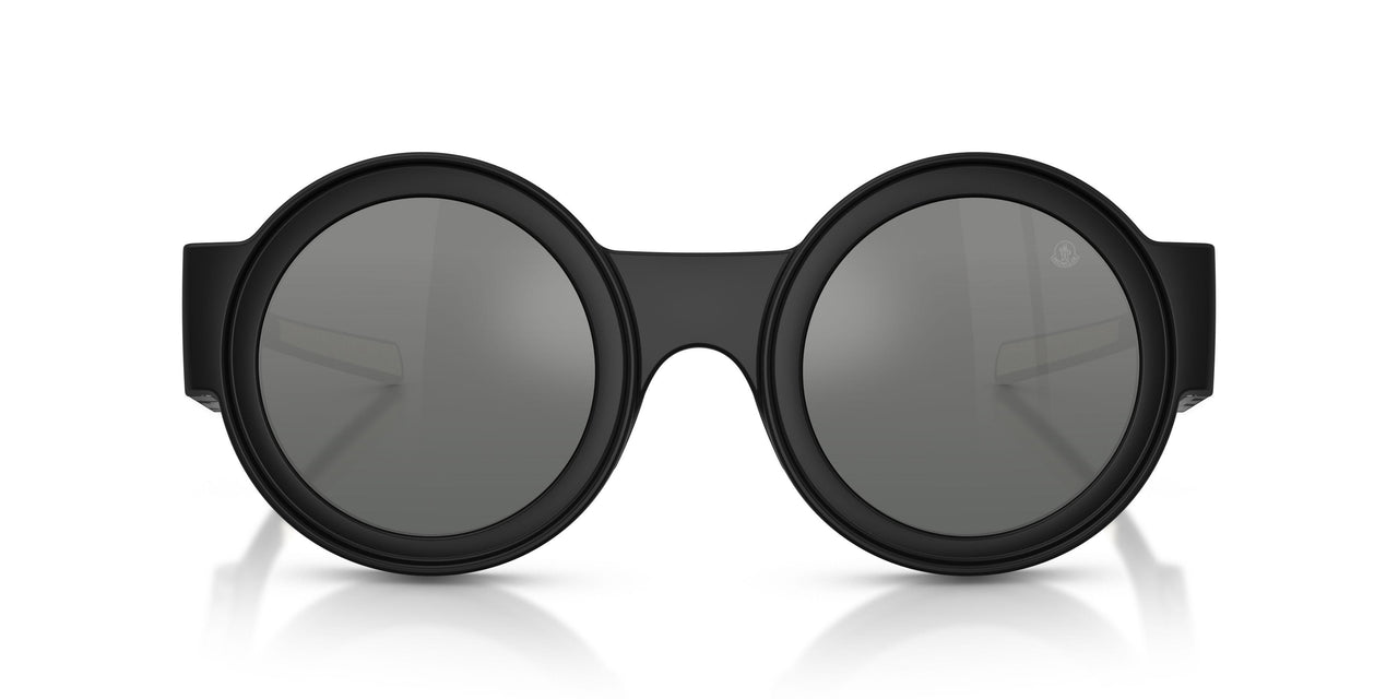 500688 - Black - Grey Mirror Silver Gradient