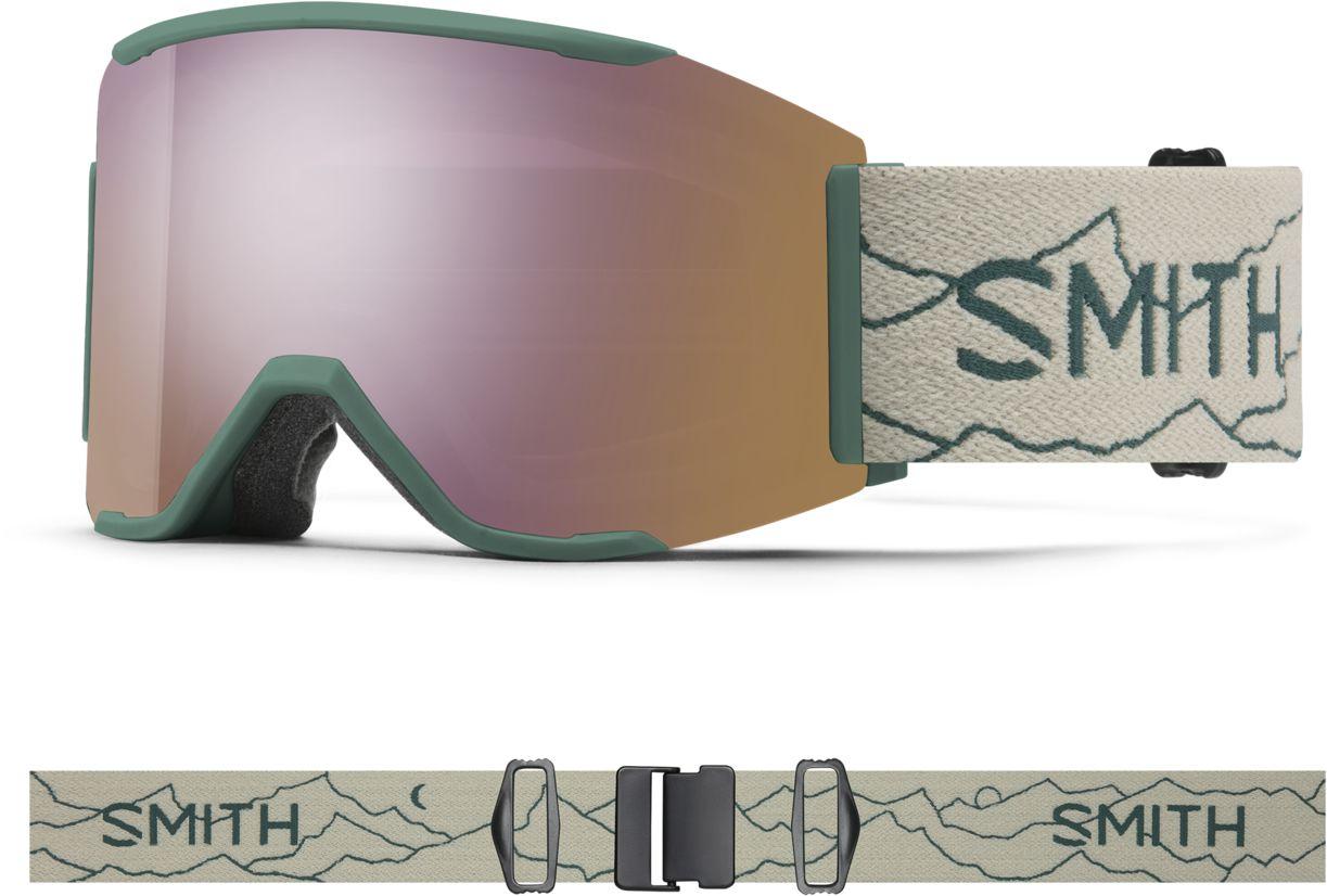 Smith Optics Snow Goggles M00757 Squad Mag Low Bridge Fit Goggles