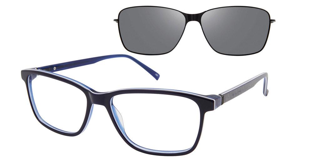 Revolution REV-MICAH-w/Clip Eyeglasses