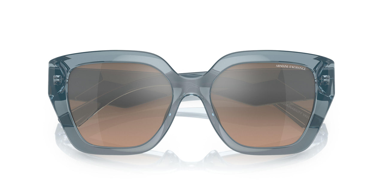 82408Z - Light Blue - Clear Grad Blue Mirror Silver