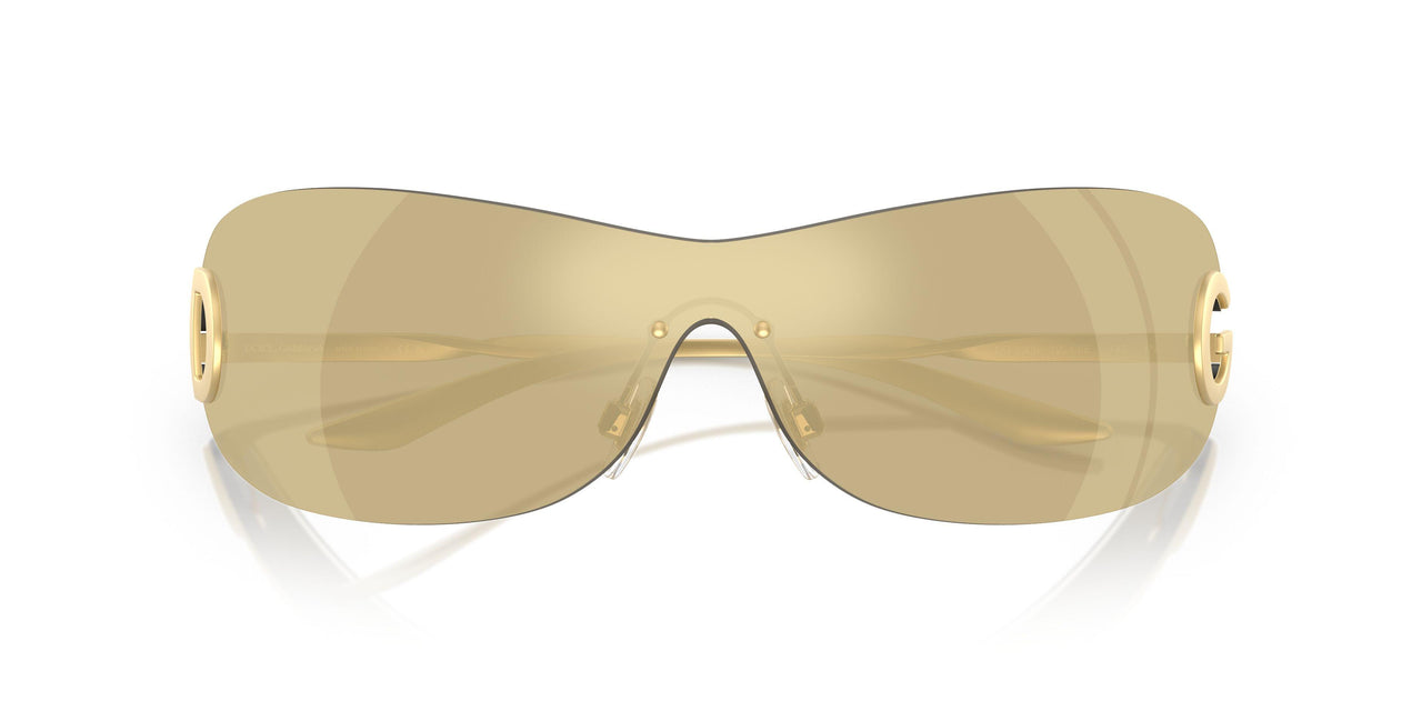 12246E - Gold - Light Brown Mirror Gold