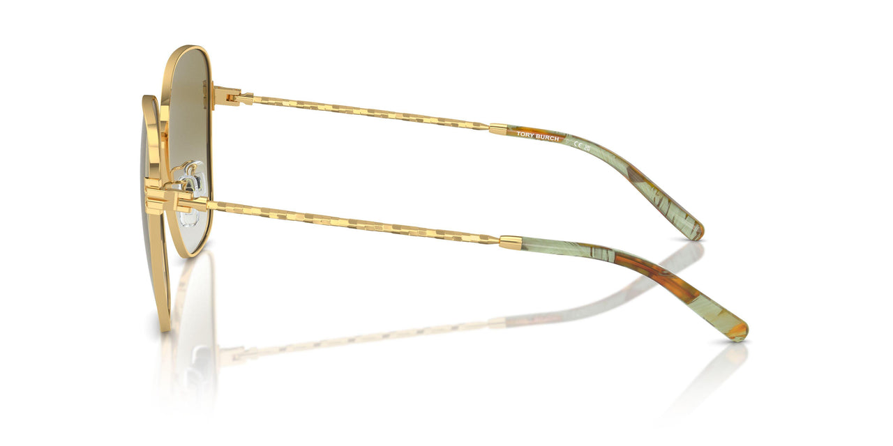 33438E - Gold - Clear Gradient Dark Green