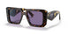 2AU05Q - Havana - Violet Mirror Internal Silver