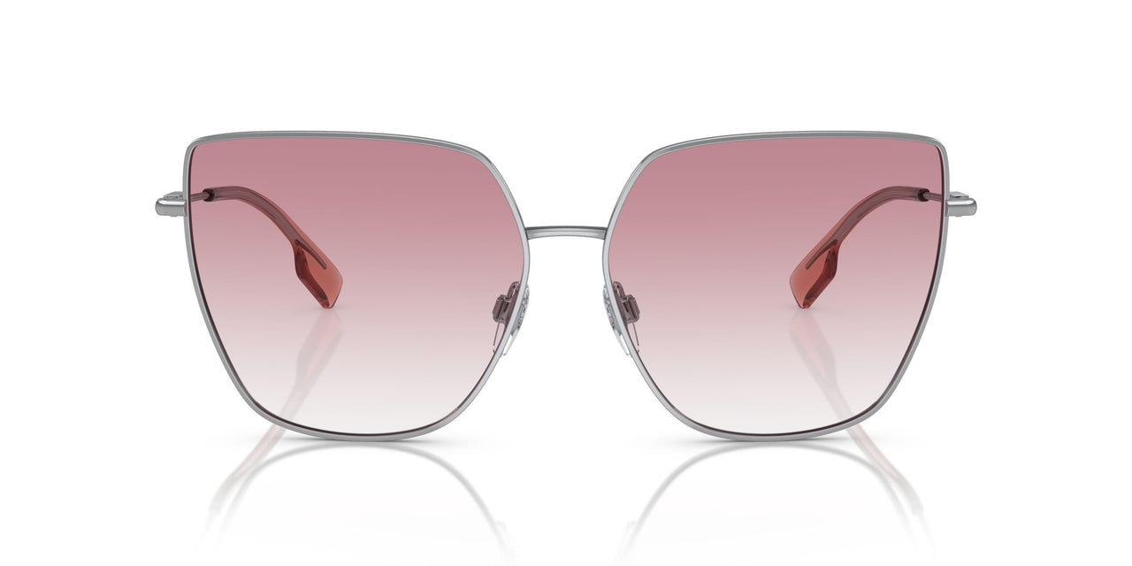 10058D - Silver - Clear Gradient Pink