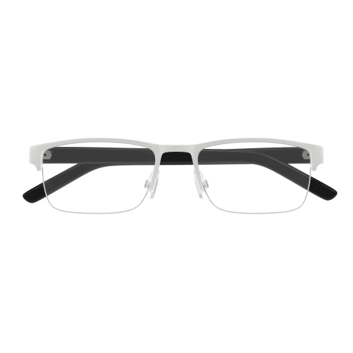 002 - Silver/Black - Transparent