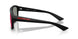 1BO08F - Black - Dark Grey Mirror Blue/red