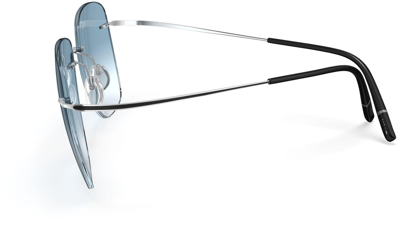 7405 - Silver-Black Neptun - special glazing - Tinted - blue 25-0%