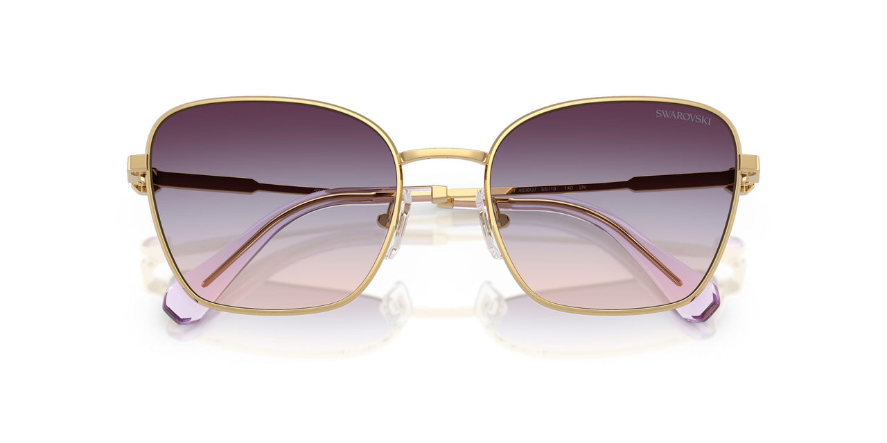 4036U7 - Gold - Gradient Brown/blue/violet