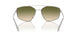 303/W0 - Silver - Gradient Green Mirror