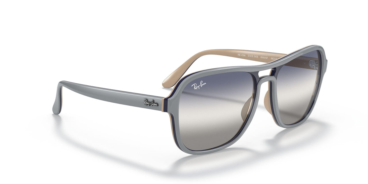 6550GF - Grey - Clear Gradient Blue