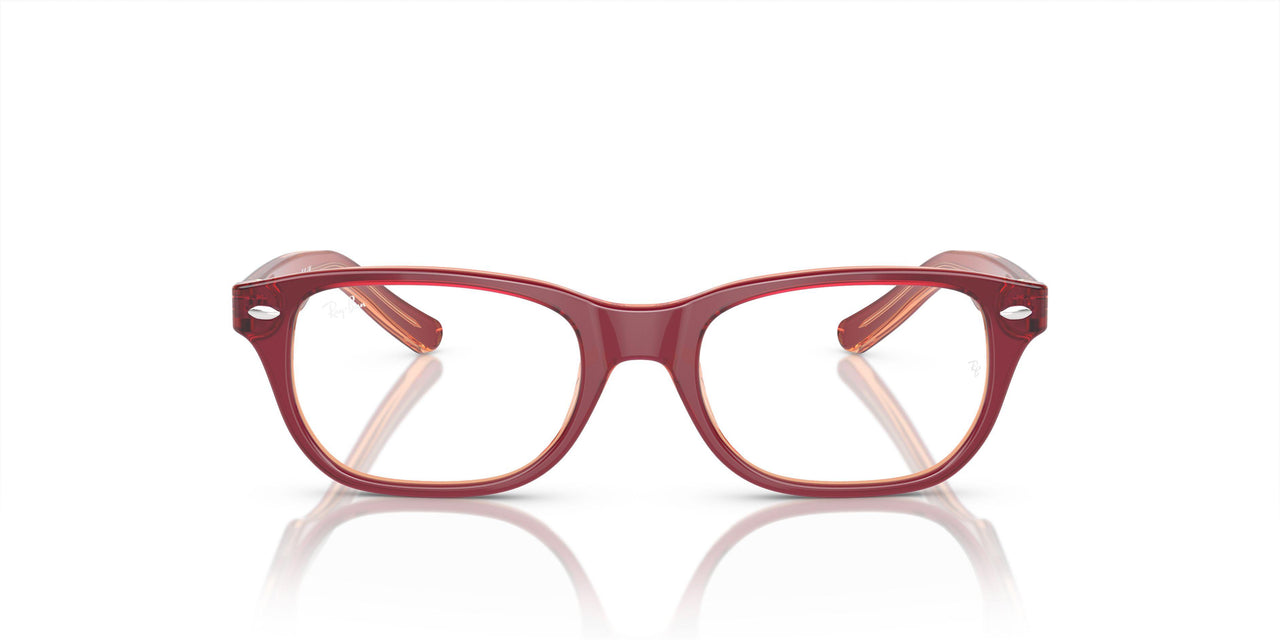 3947 - Top Red & Violet & Orange - Clear