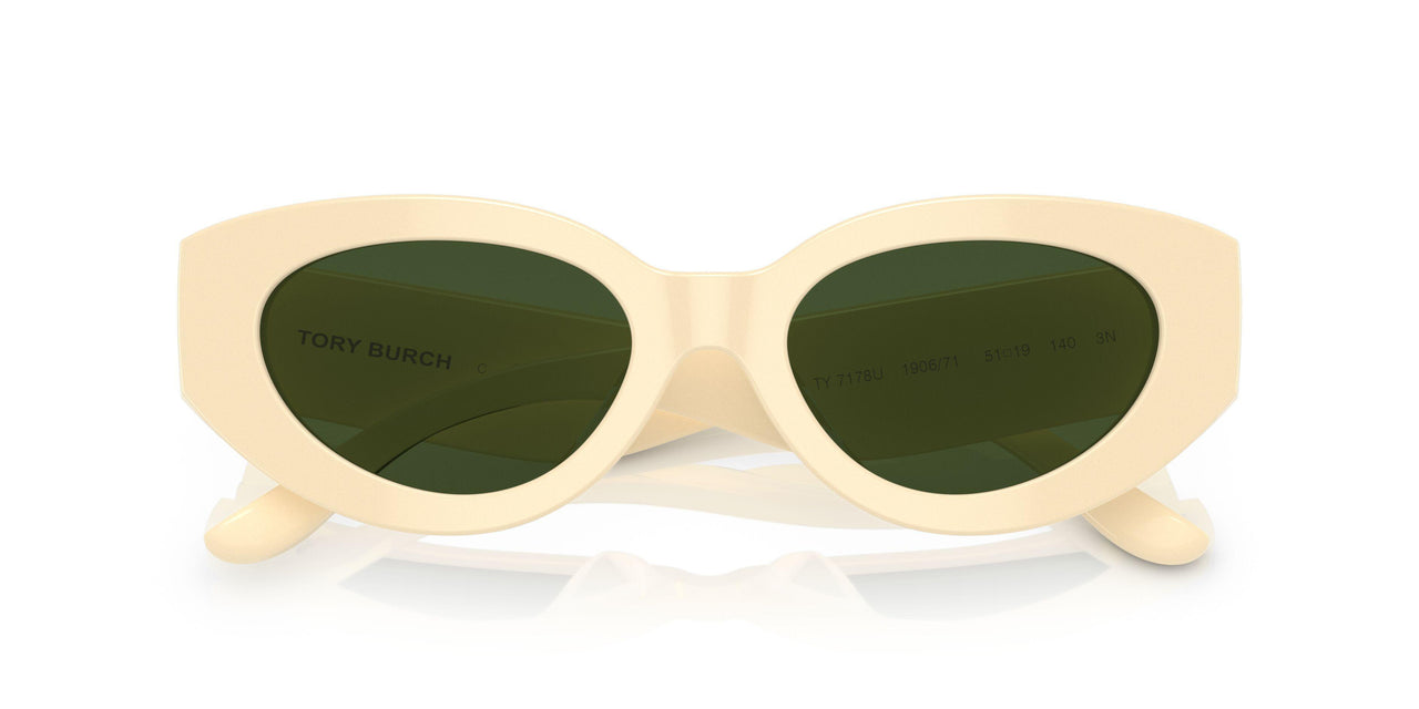 190671 - Ivory - Solid Dark Green