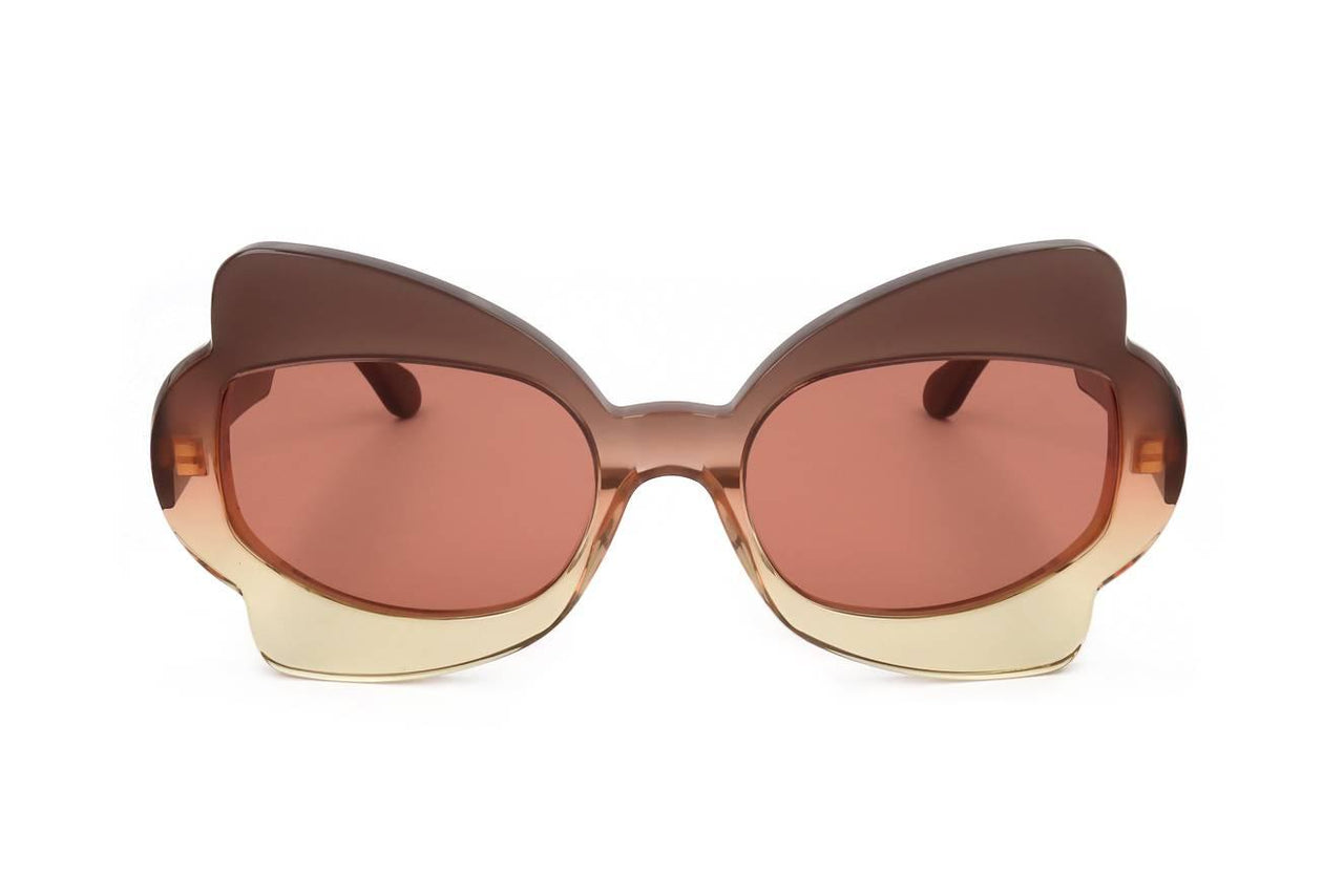 Marni MONUMENTALGATEBROWNFADE Sunglasses