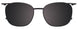 90 - Matt Black & Silver / Matt Black & Crystal
