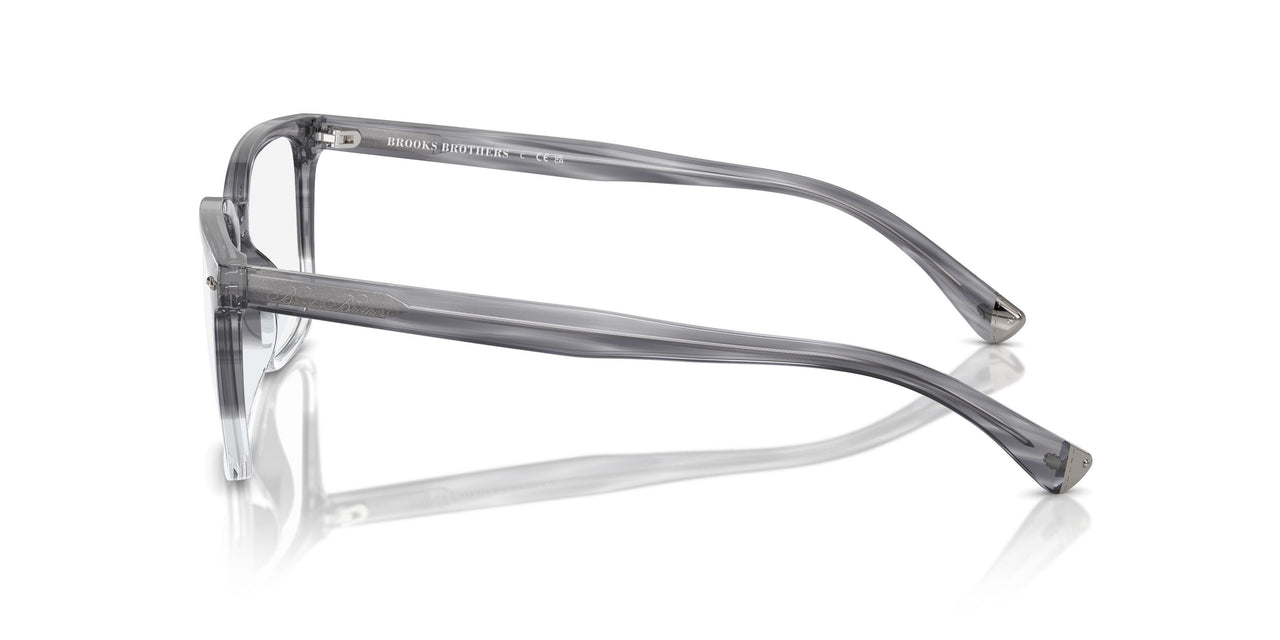 6168 - Grey Transparent Block Horn