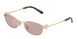 6189VS - Gold - Light Violet Mirror Internal