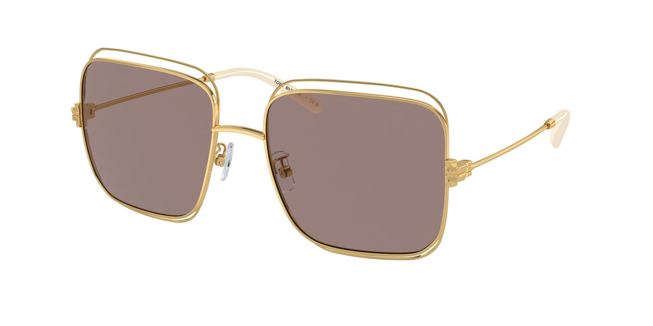 33437N - Gold - Light Purple & Brown Mirror