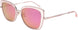 09E - Transparent Pink With Rose Gold - Maui Sunrise