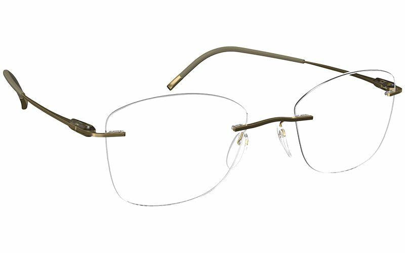 Silhouette Purist Color Groove Demo Rimless 5561 Eyeglasses