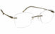 Silhouette Purist Color Groove Demo Rimless 5561 Eyeglasses