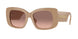 399013 - Beige - Pink Gradient Dark Brown