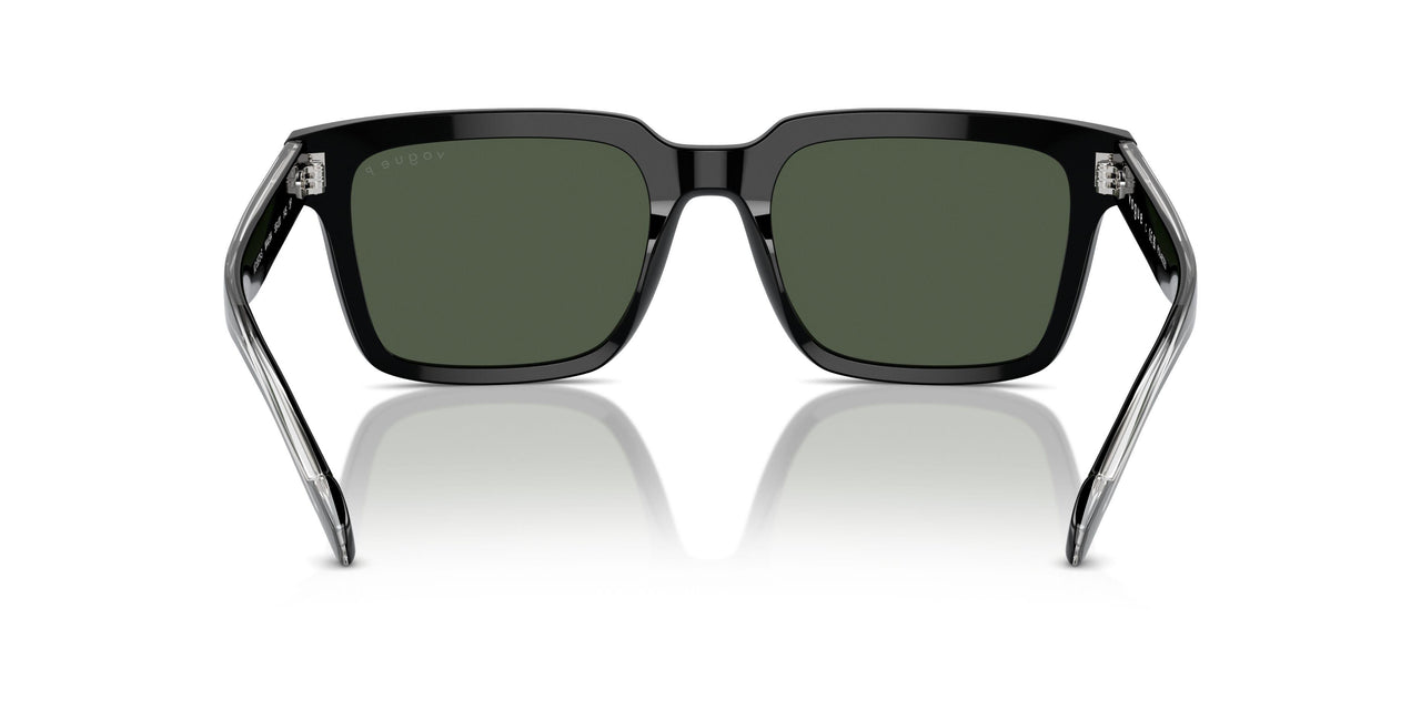 W44/9A - Black - Dark Green Polarized