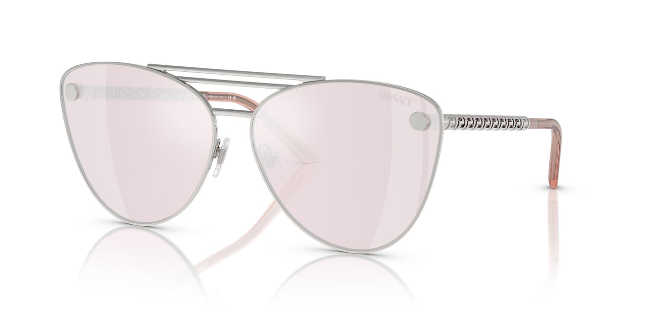 10007V - Silver - Pink Mirror White