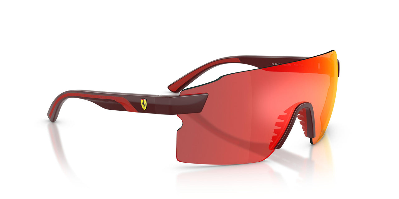 530/M5 - Bordeaux - Dark Grey Mirror Red/yellow