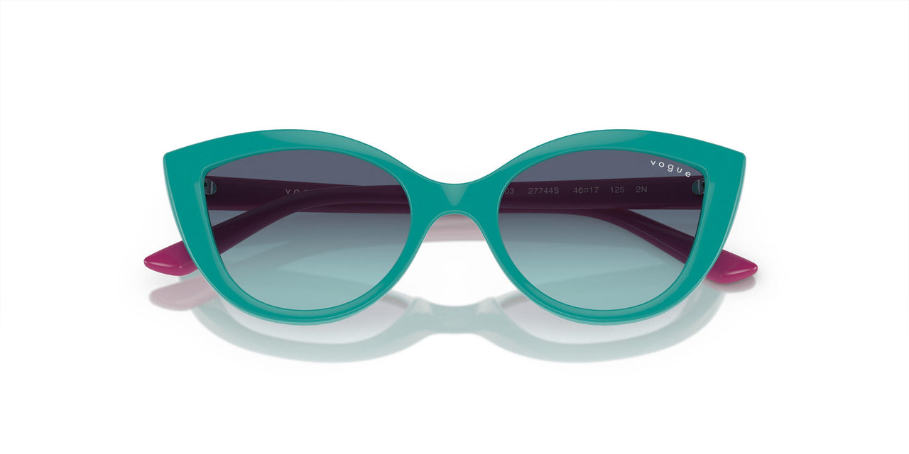 27744S - Green - Azure Gradient Dark Blue