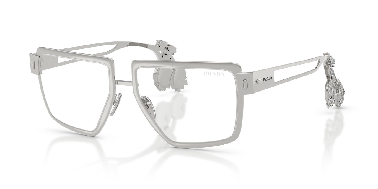 1BC10W - Silver - Clear Blue-violet Light Filter