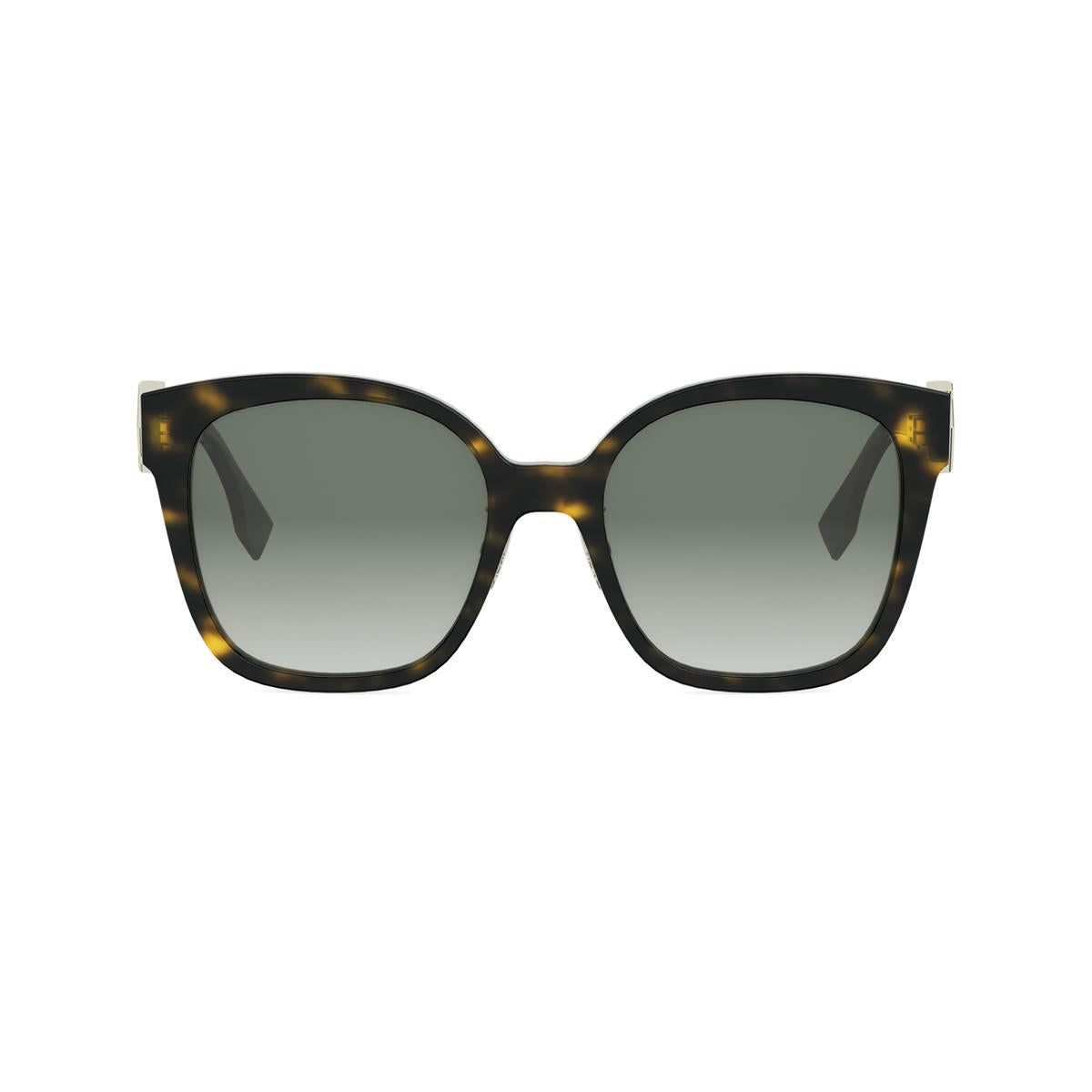 52P - Shiny Dark Havana - Gradient Green