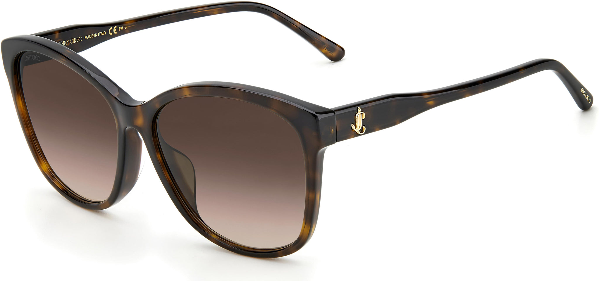 Jimmy Choo Sunglasses Lidie Jimmy Choo Grey Shaded Butterfly Ladies Sunglasses LIDIE/F  main image 4