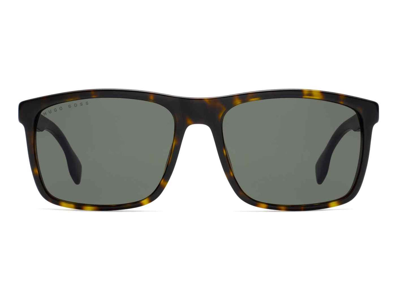 0086-QT - Dark Havana - Green Lens