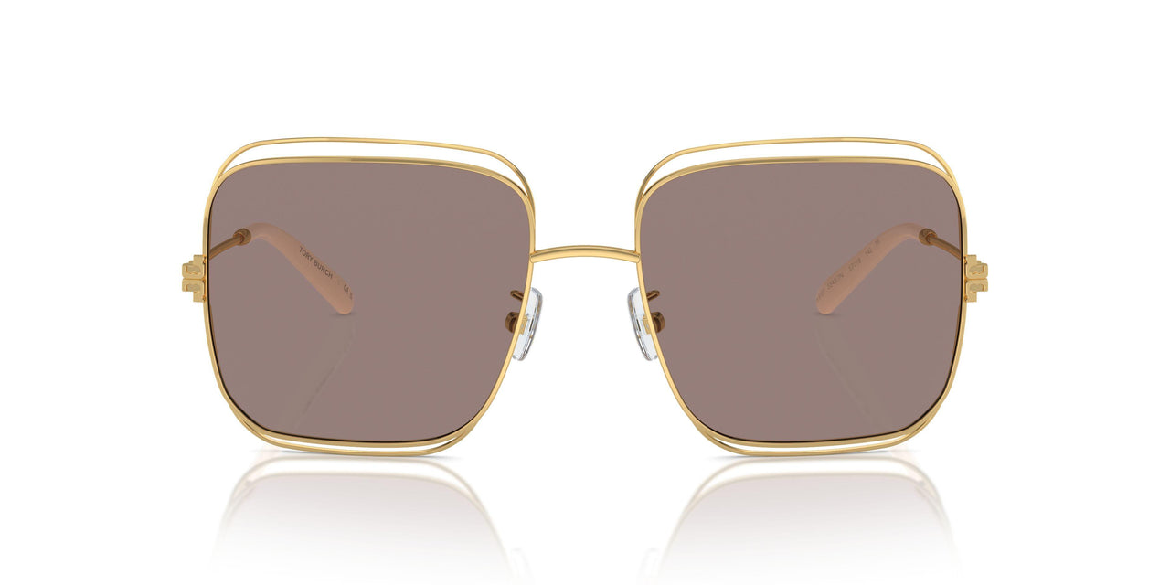 33437N - Gold - Light Purple & Brown Mirror