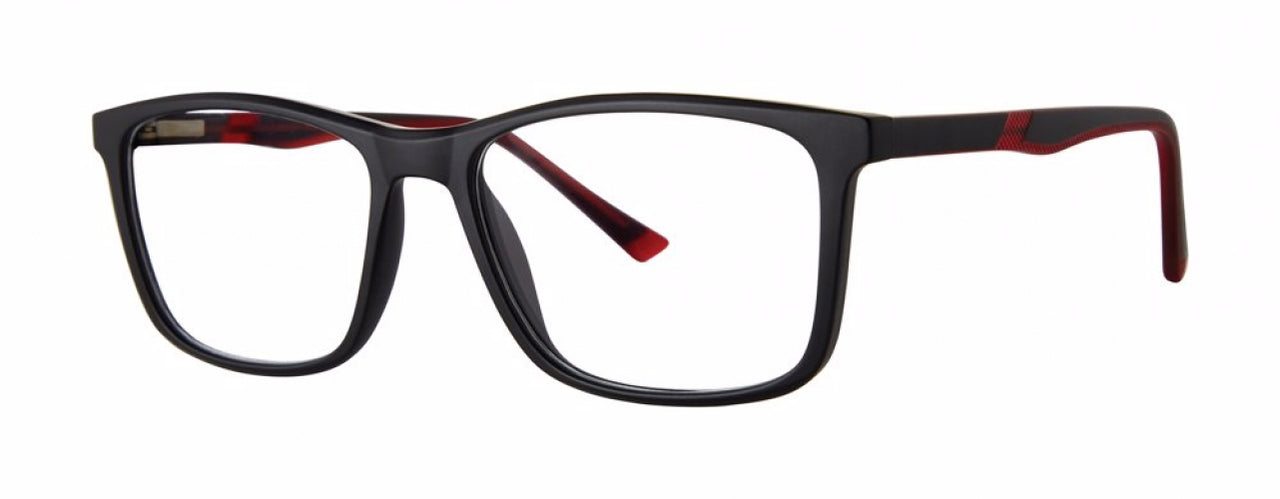 BLCKMTTRD - Black Matte/Red